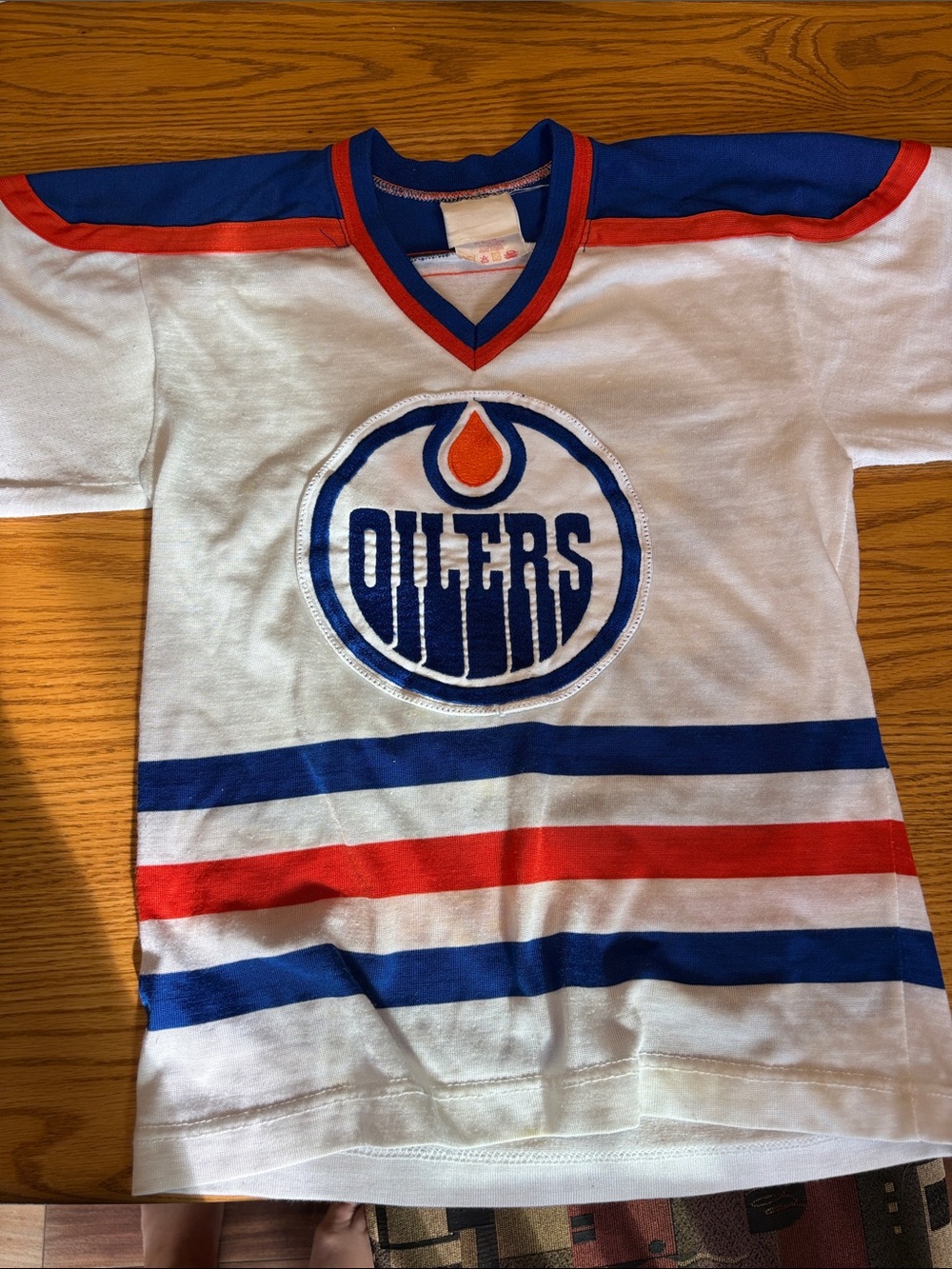 Edmonton Oilers Kids Wayne Gretzky Orange Hockey Jersey